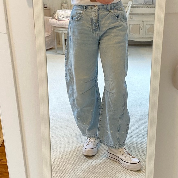 We the Free Good Luck Barrel Jeans - Picture 3 of 6